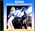 Rush ラッシュ/WA,USA 1976 Soundboard