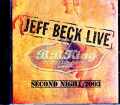 Jeff Beck ジェフ・ベック/NY,USA 9.11.2003 Complete