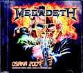 Megadeth メガデス/Osaka,Japan 2007 Complete