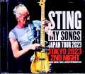 Sting スティング/Tokyo,Japan 3.12.2023 Complete
