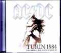 AC/DC エイシー・ディーシー/Italy 1984 Complete