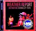 Weather Report ウェザー・リポート/CA,USA 1978