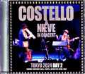 Elvis Costello Steve Nieve エルヴィス・コステロ/Tokyo,Japan 4.9.2024 Complete