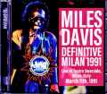 Miles Davis Kenny Garrett マイルス・デイビス ケニー・ギャレット/Italy 1991 Remastered