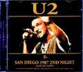 U2 ユーツー/CA,USA 04.14.1987 Complete