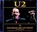 U2 ユーツー/CA,USA 04.13.1987 Complete