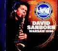 David Sanborn デヴィッド・サンボーン/Poland 1996 FM Broadcast Edition
