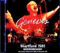 Genesis ジェネシス/CT,USA 12.02.1981 Complete Soundboard Edition