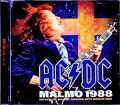 AC/DC エイシー・ディーシー/Sweden 03.19.1988 Complete