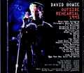 David Bowie デヴィッド・ボウイ/Outside Rehearsals 1995
