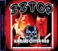 ZZ Top ZZ・トップ/MO,USA 03.08.1980 Soundboard Edition