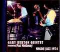Gary Burton Quintet Pat Metheny ゲイリー・バートン パット・メセニー/Norway 08.02.1974 Complete