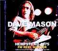 Dave Mason デイヴ・メイスン/NY,USA 07.05.1975 Complete FM Reel Master Edition