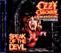 Ozzy Osbourne オジー・オズボーン/NY,USA 1982 2Days Complete Soundboard Edition