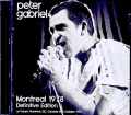 Peter Gabriel ピーター・ガブリエル/Canada 10.15.1978 Complete Soundboard Edition