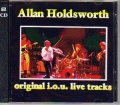 Allan Holdsworth アラン・ホールズワース/i.o.u. Live Tracks