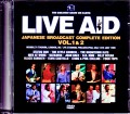 Various Artists Sting,Status Quo,Ultravox,Black Sabbath/London,UK & PA,USA 1985 Japanese Broadcast Complete Vol.1 & 2