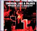 EL & P Emerson,Lake & Palmer エマーソン・レイク・アンド・パーマー/Tokyo,Japan 7.22.1972 Japanese Broadcast Edition