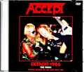 Accept アクセプト/MI,USA 1986 with Ultimate Sound