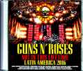 Guns N' Roses ガンズ・アンド・ローゼス/Latin America Tour 2016 Collection