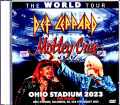 Def Leppard Motley Crue デフ・レパード モトリー・クルー/OH,USA 2023 Complete Jewel Version