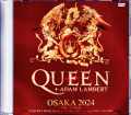 Queen Adam Lambert クィーン アダム・ランバート/Osaka,Japan 2024 Arena Seat Camera Shot Edition Jewel Version