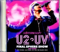 U2 ユーツー/NV,USA 3.2.2024 Complete Synced Soundboard Edition Jewel Version