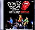 Rolling Stones ローリング・ストーンズ/WA,USA 2024 Complete Multi-cam Edition Jewel Version