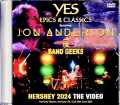 Jon Anderson and the Band Geeks Yes Epics & Classics ジョン・アンダーソン イエス/PA,USA 2024 Complete Jewel Version