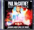 Paul McCartney ポール・マッカートニー/Argentina 10.5.2024 Complete Jewel Version