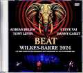 Beat Adrian Belew,Tony Levin,Steve Vai ビート/PA,USA 2024 Complete Jewel Version