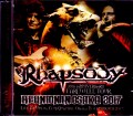 Rhapsody ラプソディー/Osaka,Japan 2017 Another Ver