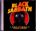 Black Sabbath ブラック・サバス/Rare Studio Trax 1998-2016