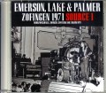 EL & P Emerson,Lake & Palmer/Switzerland 6.5.1971 Source 1