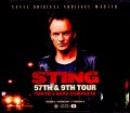 Sting スティング/Tokyo,Japan 2017 3 Days Complete