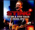 Sting スティング/Osaka,Japan 2017 Premium Seat Ver.