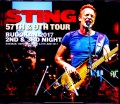 Sting スティング/Tokyo,Japan 6.7 & 8 2017