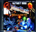 Judas Priest,Megadeth ジューダス・プリースト/MI,USA 1990