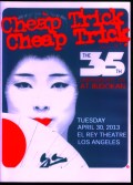 Cheap Trick チープ・トリック/CA,USA 2013