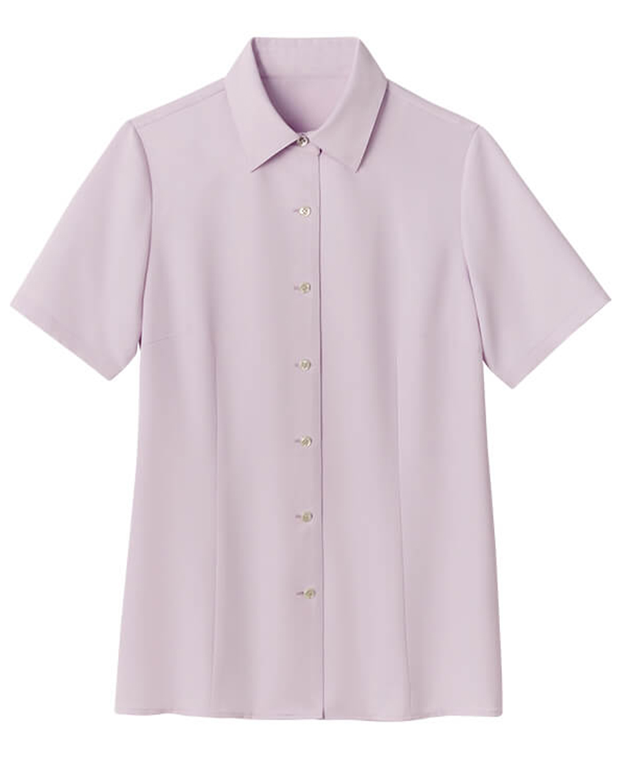 【クールカルゼ】レディスブラウス（半袖）◆ピンク