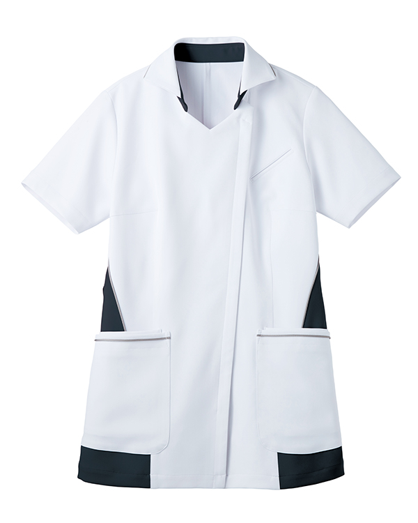 スタイルアップ！多機能ポケットつきジャケット（ネイビー）