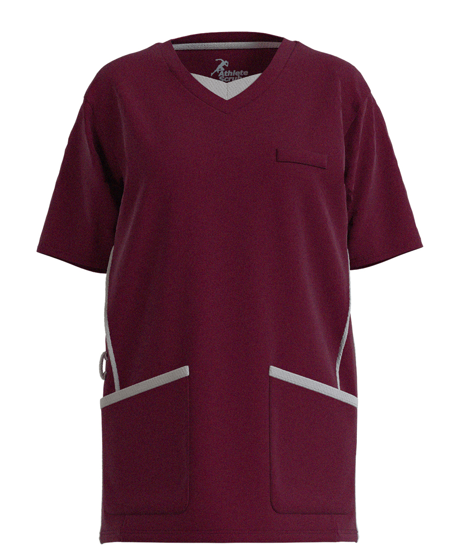 ３６０度ストレッチ！圧倒的軽量アスリートスクラブ（ワイン）