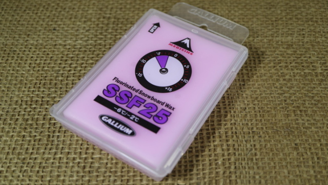 ☆特価品☆GALLIUM(ガリウム):SSF25 フッ素高含有WAX(-6℃~-2℃) 50g ☆特価品☆GALLIUM(ガリウム):SSF25 フッ素高含有WAX(-6℃~-2℃) 50g