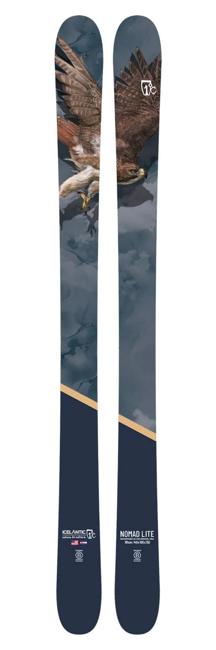 ◇23-24□icelantic （アイスランティック スキー）： NOMAD LITE 