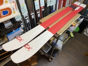 G3 STINGr スキー 板のみ 172cm ホワイト/ネイビー ジースリー G3 STINGr 78 XCD 166cm ステップソール ウロコ板
