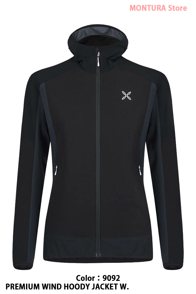 MONTURA PREMIUM WIND HOODY JACKET WOM. (MJAW48W)-9092