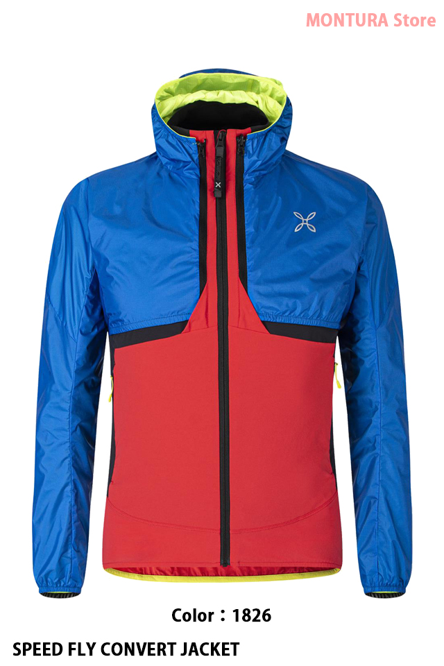 MONTURA SPEED FLY CONVERT JACKET （MJCR80X）-1826