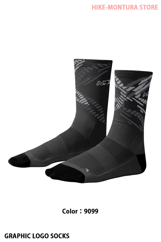MONTURA GRAPHIC LOGO SOCKS （MKMY06X）-9099