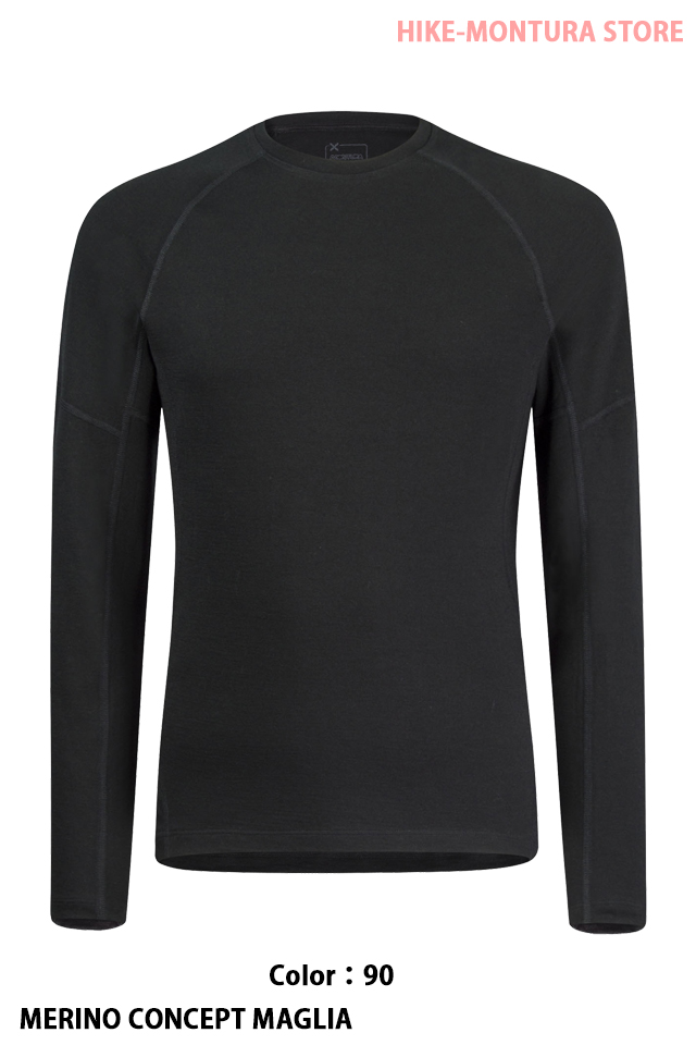 MONTURA MERINO CONCEPT MAGLIA （MMGX01X）-90
