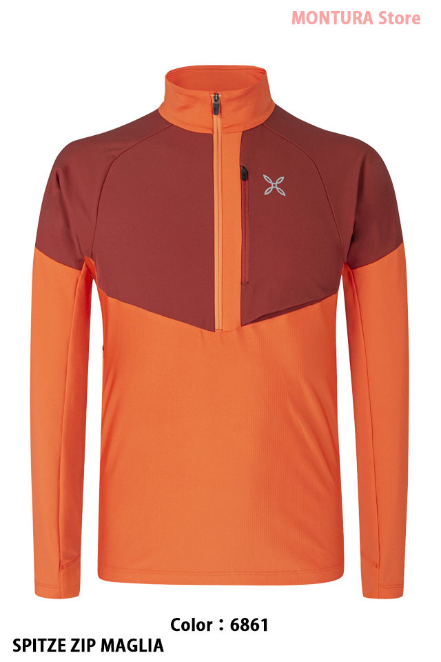 MONTURA SPITZE ZIP MAGLIA （MMZP53X）-6861
